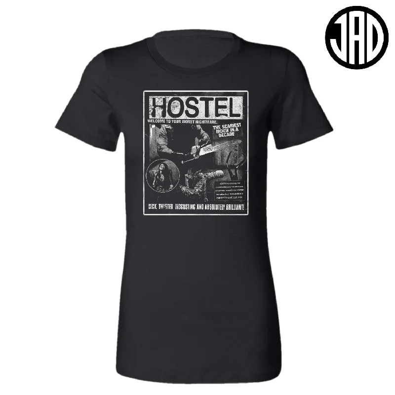 Casual Style Hostel Poster - Women's Tee