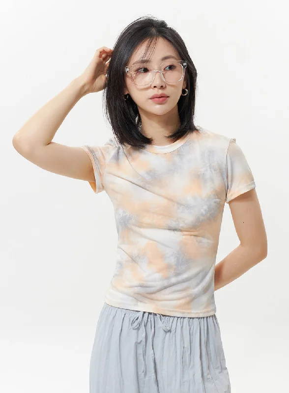 Elegant And Charming Tie Dye Tee OY330