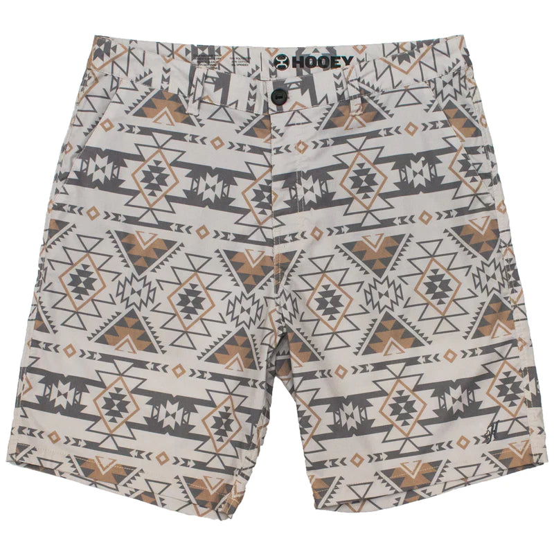 Body Design The Hybrid Hooey Shorts Gray Aztec