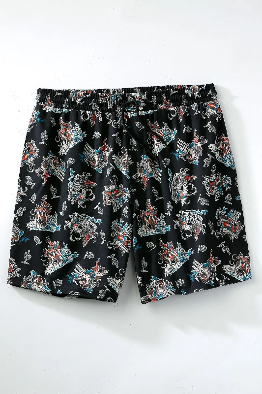 Classic Series Cinch Rodeo Print Swim Trunks