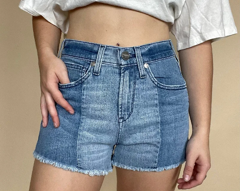 Classic Retro Miranda Two-Toned Boyfriend Shorts