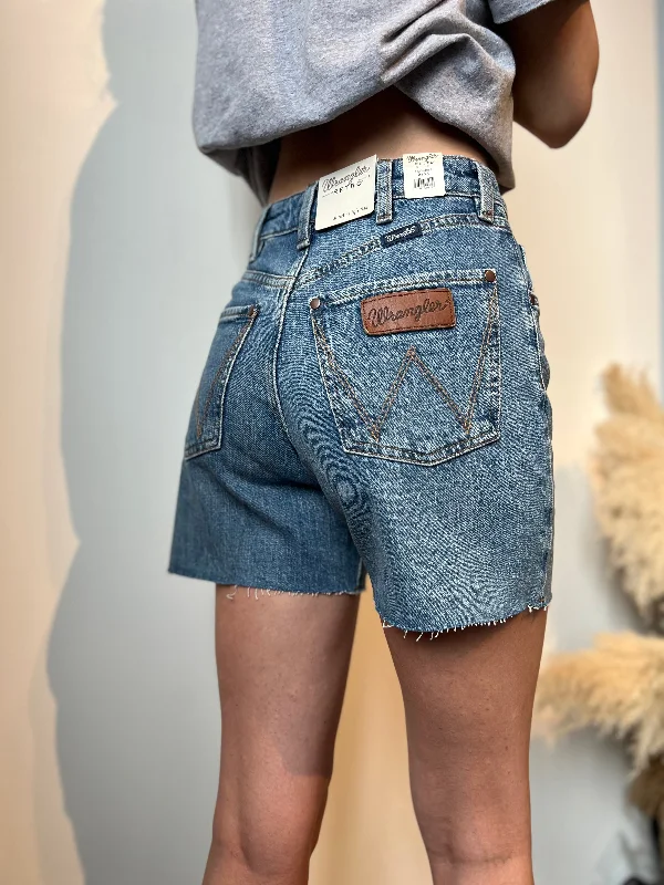 British Fashion Wrangler LeAnn Denim Shorts