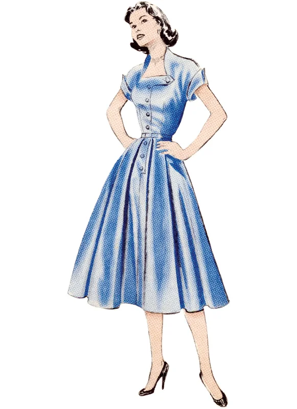 British Style Butterick Vintage Dress B7019