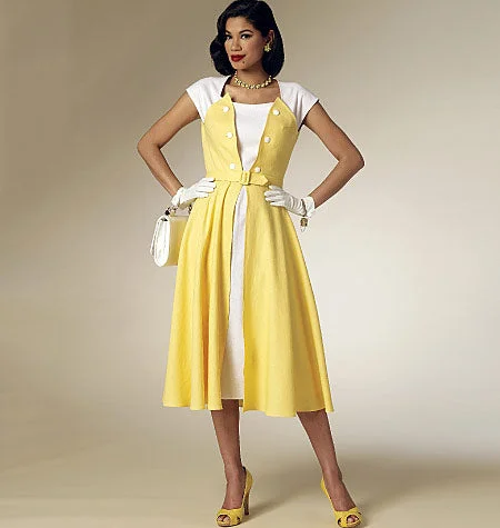 Lively And Youthful Butterick Vintage Dress B6211