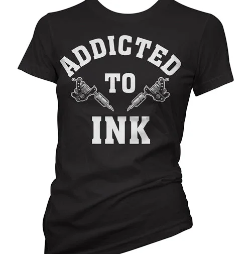 New Autumn And Winter Styles Addicted to Ink Women's T-Shirt