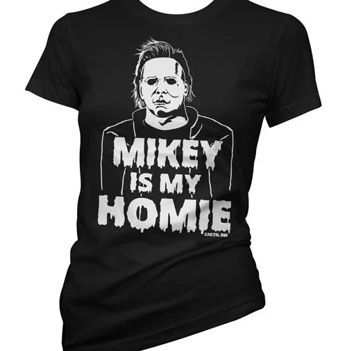 Comfortable Design Mikey is my Homie Women's T-Shirt