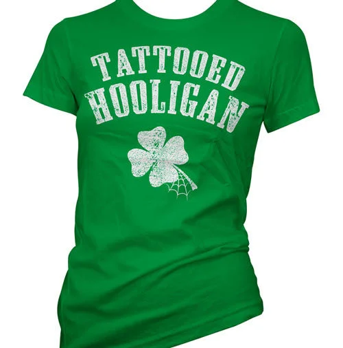 Relaxed And Casual Tattooed Hooligan Women's T-Shirt