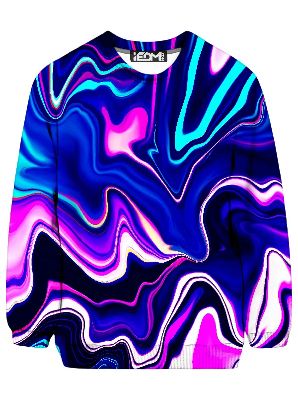 Loose Fit Electric Night Light Sweatshirt