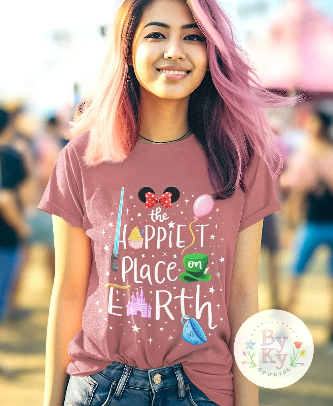 Carefree Happiest Place on Earth Minnie Unisex Tee