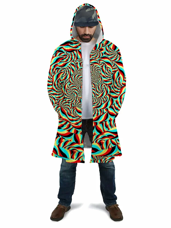 Slim Fit Trippy Swirl Cloak