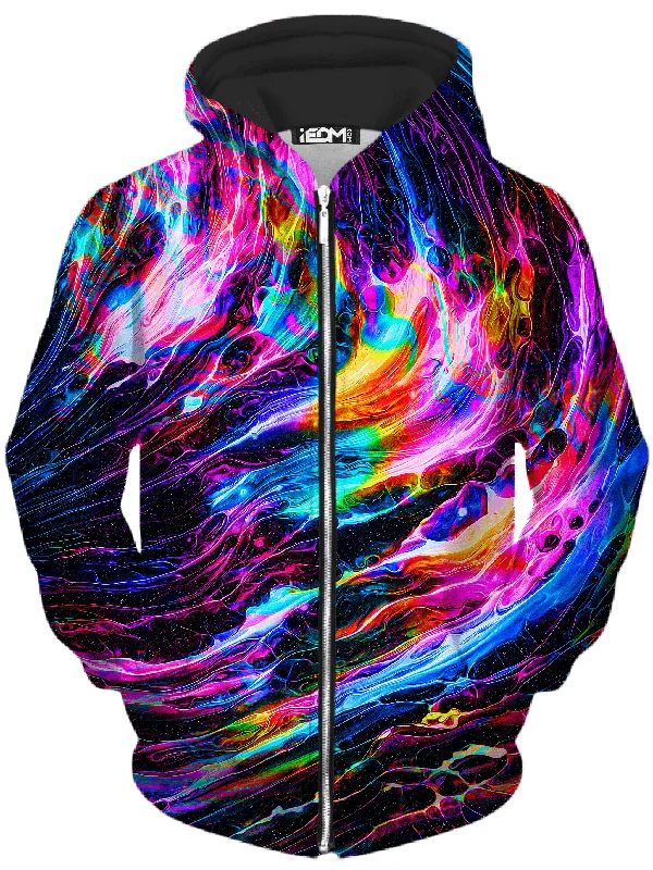 Youthful Hyperspace Unisex Zip-Up Hoodie