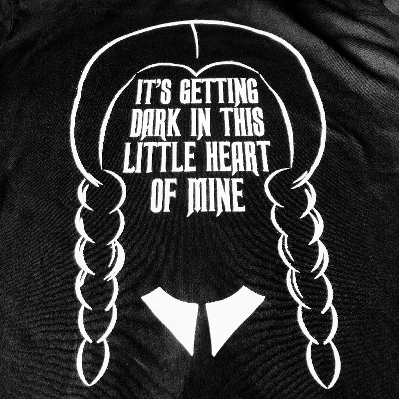 Carefree Style Getting Dark in this Little Heart Women's T-Shirt