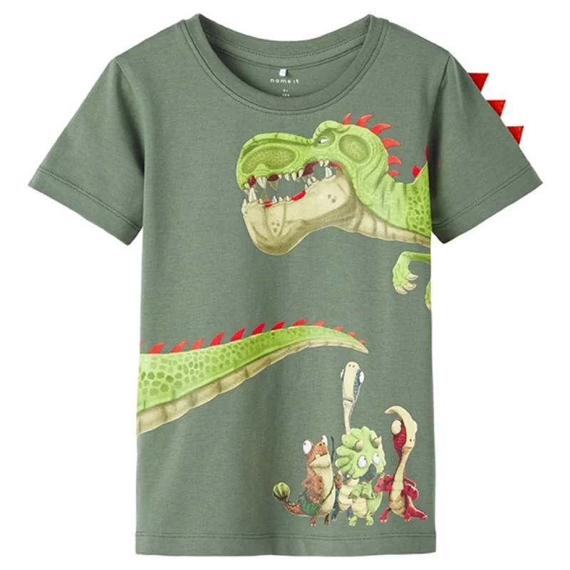 Simple Style Name it Laurel Wreath Maceo Gigantosaurus T-Shirt