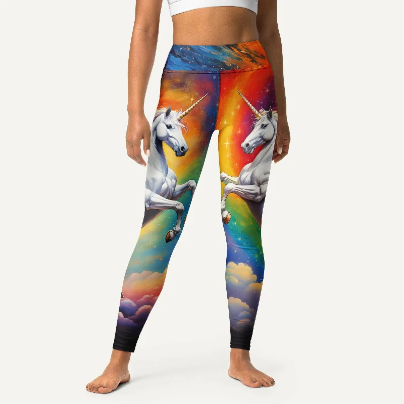 Fashion Must-have Cosmic Unicorn High-Waisted Leggings