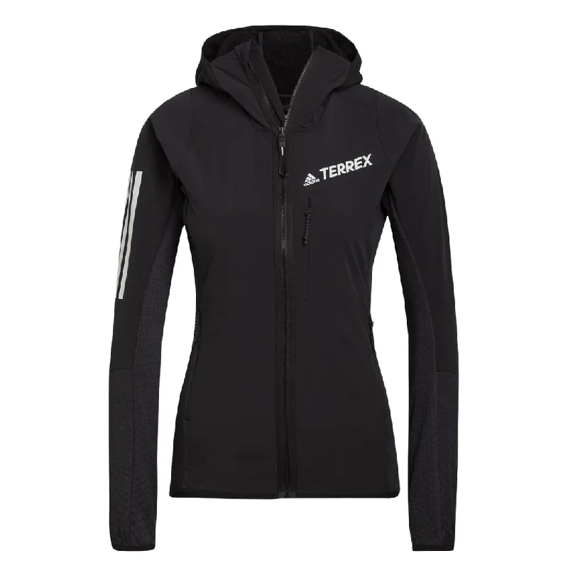 Body Design adidas - Women's Terrex Techrock Flooce Wind Hooded Jacket (HF0727)