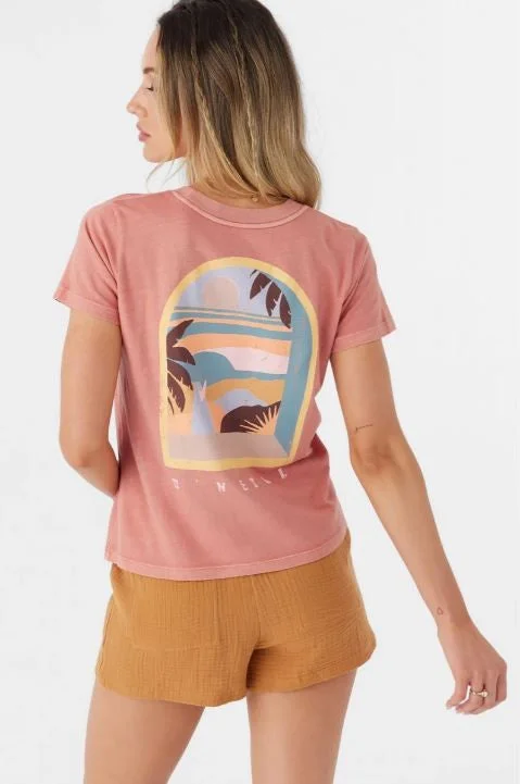 O'neill Women's Tops Screen Print Graphic