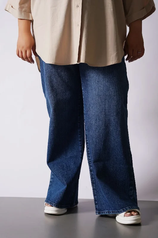 CURVE WIDE LONG JEANS