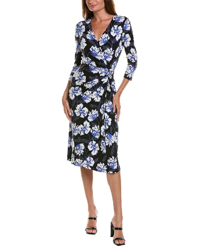 Elegant And Casual Diane von Furstenberg Borris Wool-Blend Midi Dress