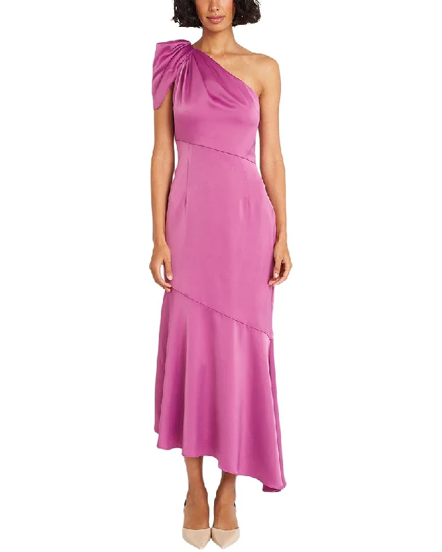 Unique Design Maggy London Heavy Charmeuse Maxi Dress