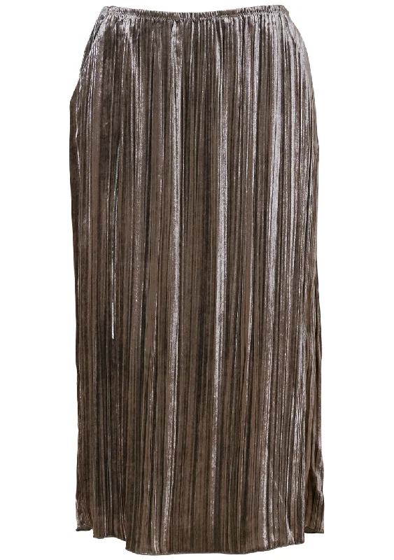 Vela Skirt Gunmetal