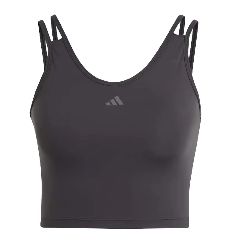 Relaxed And Casual Performance hoodie adidas - Women's Hiit Heat.Rdy Crop Tank Top (IM2652)