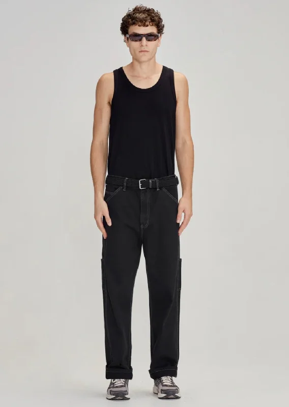 Mens Carpenter Pant Vintage Black