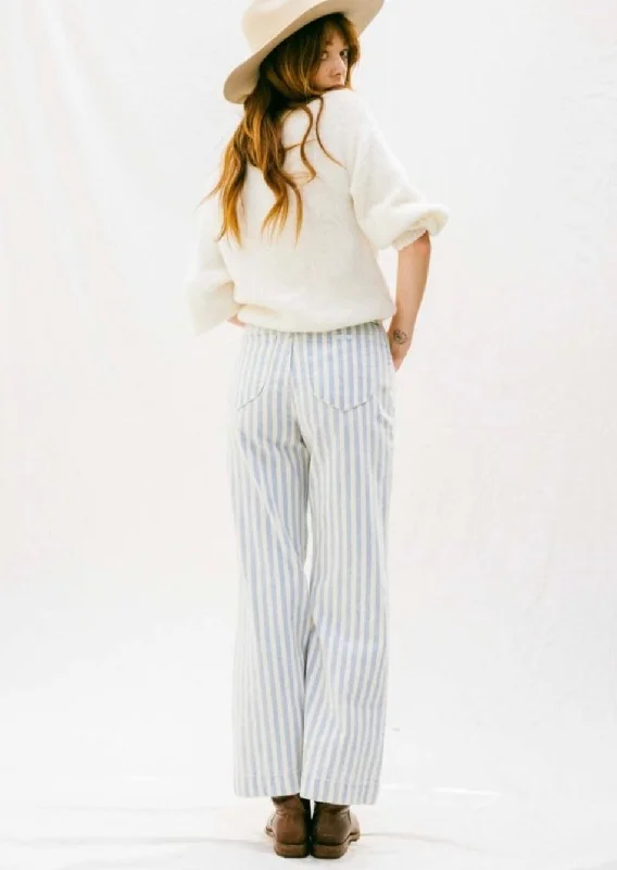 SAILOR JEAN LAURA STRIPE WISTERIA