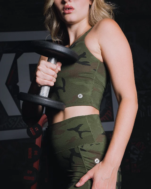 Women's Classic Crop Top - Camo