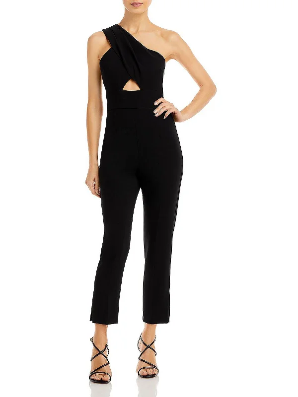 Womens Stretch Ankle Jumpsuit