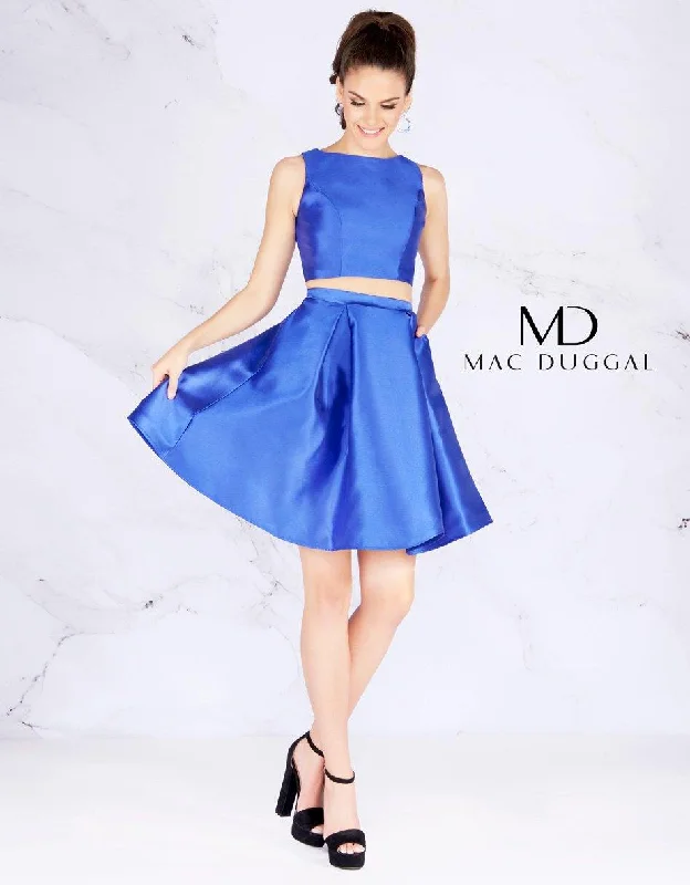 Mac Duggal 66548 Short Two Piece Cocktail Dress